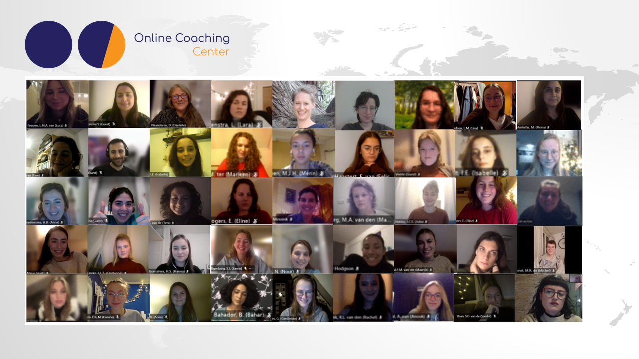 Coaches from the Online Coaching Center are providing help for student's wellbeing, online and in person 